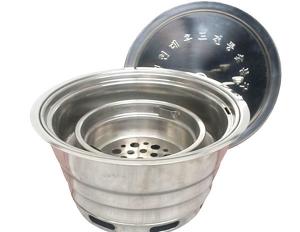 Bếp lẩu nướng không khói hút trên